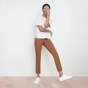 MM. Lafleur Brown Ochre Hockley Straight Leg Jeans Size 2